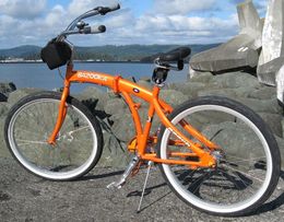 My Orange Bazooka Bike 26in Wheels